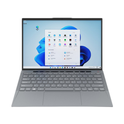 14 inç Taşınabilir Dizüstü Bilgisayar TigerLakeU 1115G4 128GB SSD Windows 10 Metalik Gri