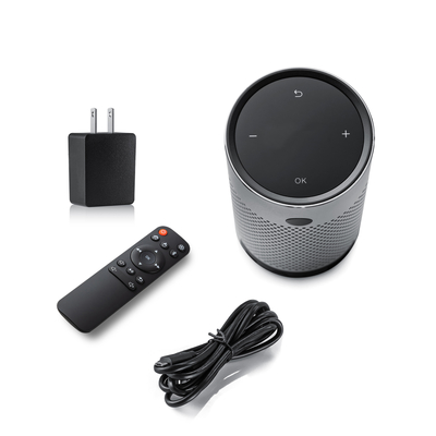Android 70 Lümen 4K için DLP Mini Wifi Taşınabilir Pico Projektör
