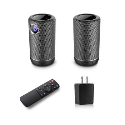 Android 8.1 Mini Led Video Projektör DLP Wifi Bluetooth Mini Projektör 150 Lümen