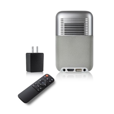 Akülü DLP Mini Pico Projektör Deluxe Hoparlörlü Ev Sineması