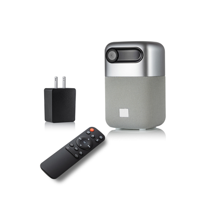100 Lümen Mini Akülü Projektör 4k Wifi 854*480P