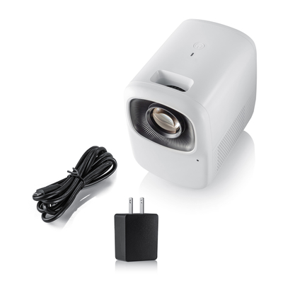 TV DVS ve PC 200 Lümen için ODM LCD Taşınabilir Mini Wifi Led Projektör